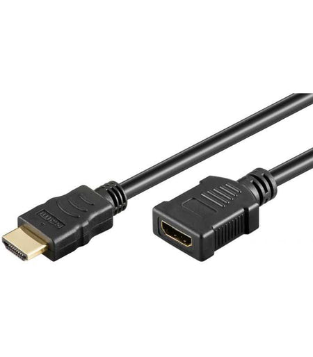 Cablu prelungitor HDMI tata - mama 3m HighSpeed v1.4 Ethernet 4K Ultra HD 2160p 30Hz Goobay