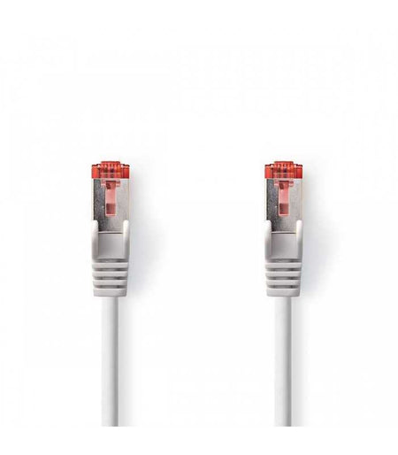 Cablu SFTP CAT6 1m RJ45 tata - RJ45 tata gri Nedis