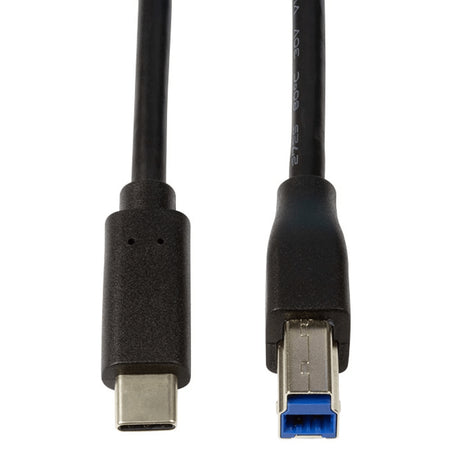 Cablu USB 3.0 B mufa tata - USB type C mufa tata 1m negru LOGILINK CU0162