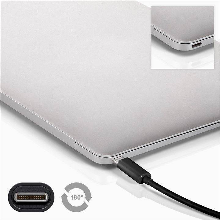 Cablu USB Type C 3.1 tata-tata 1m max 5Gbit/s Goobay