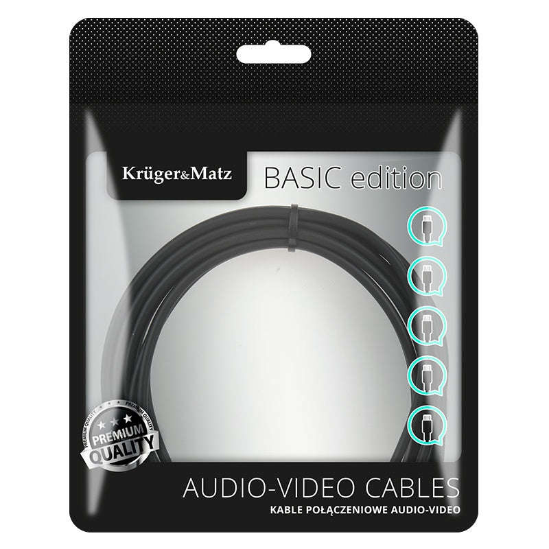 Cablu USB TYPE C - TYPE C 2.5m Kruger&Matz