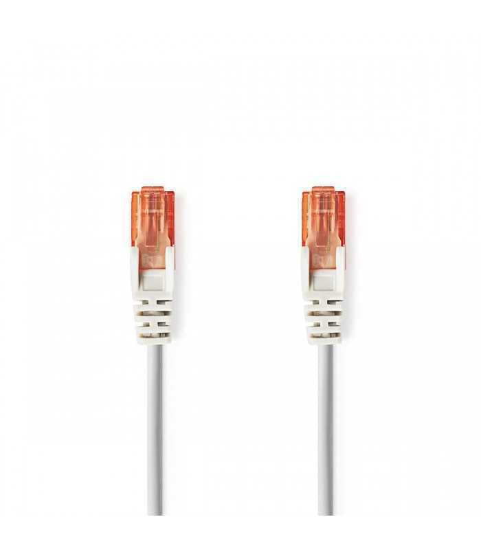 Cablu UTP CAT6 RJ45tata - RJ45 tata 0.25m gri Nedis