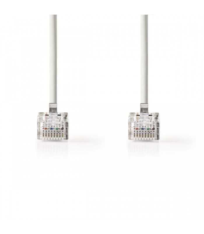 Cablu UTP Nedis CAT5e mufat 10m patch cord gri