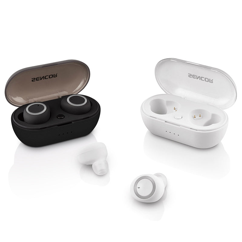 Casti bluetooth 5.0 TWS negru SENCOR SEP 510BT BK