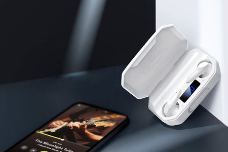 Casti bluetooth 5.1 M6 Kruger&Matz KMPM6-B