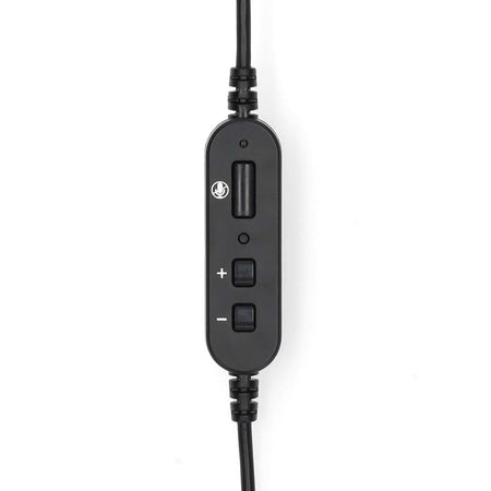 Casti Headset In-Ear USB-A/USB type C 1.8m negru Nedis CHSTUM210BK