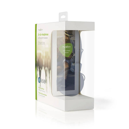 Casti multimedia cu microfon 1.2m rosu NEDIS