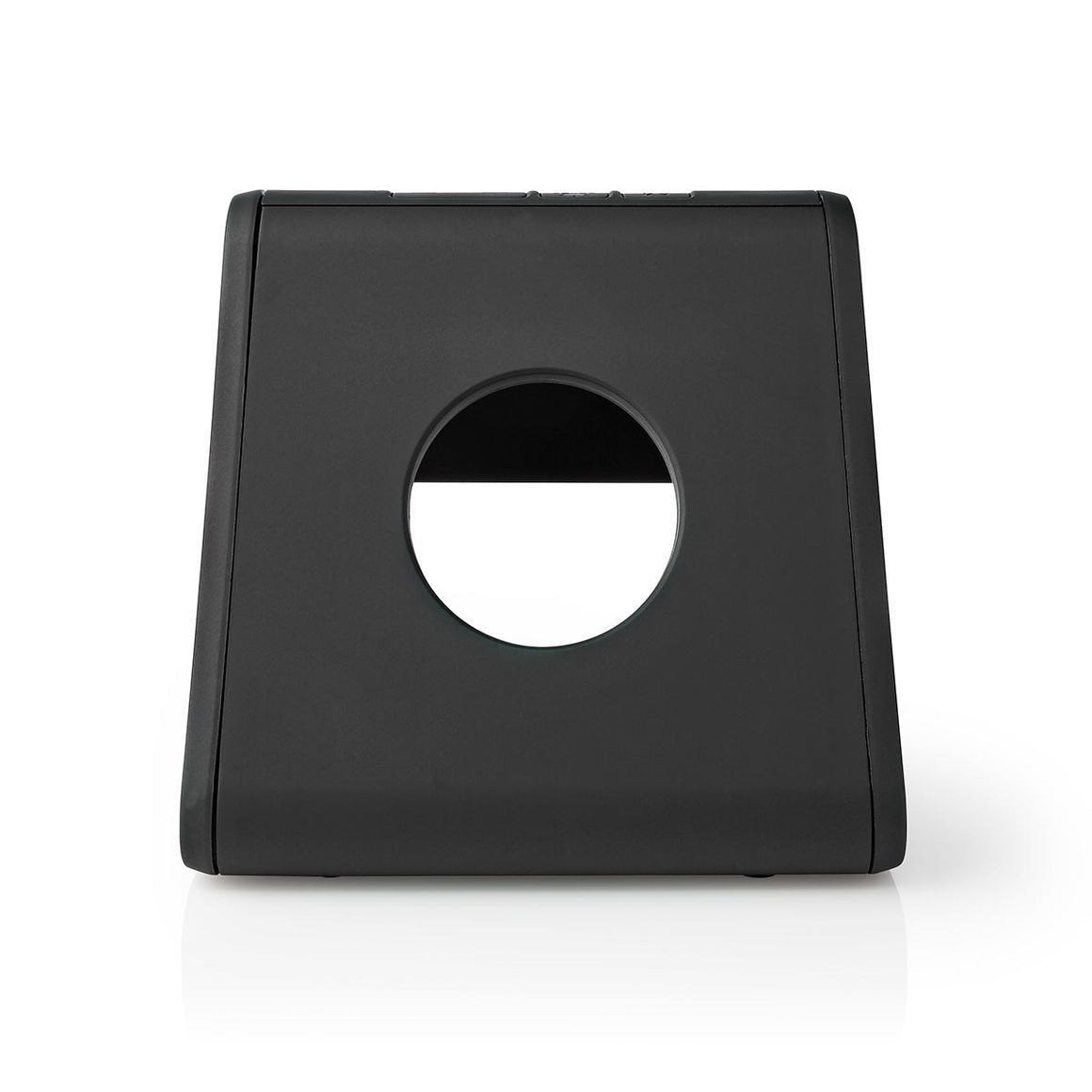 Ceas cu alarma Nedis incarcator wireless Qi lumina multicolora negru