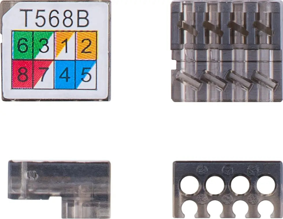 Conector de reconectare cablu fara unelte CAT6 ecranat STP AWG 24/1-22/1 250MHz Goobay 79577