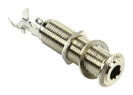 Conector JACK 6.35 mm stereo mama pentru panou gros Neutrik