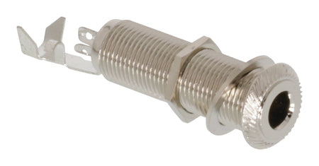 Conector JACK 6.35 mm stereo mama pentru panou gros Neutrik