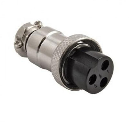 Conector MICROFON MARE 3 Pini set Mama+Tata 20 mm