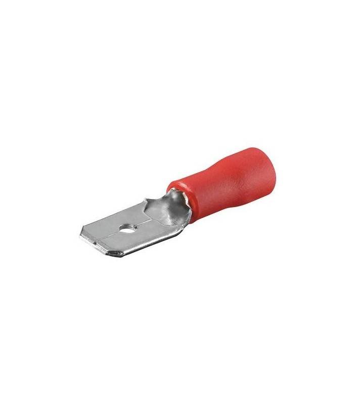 Conector tata rosu 6.4x0.8mm fixPoint