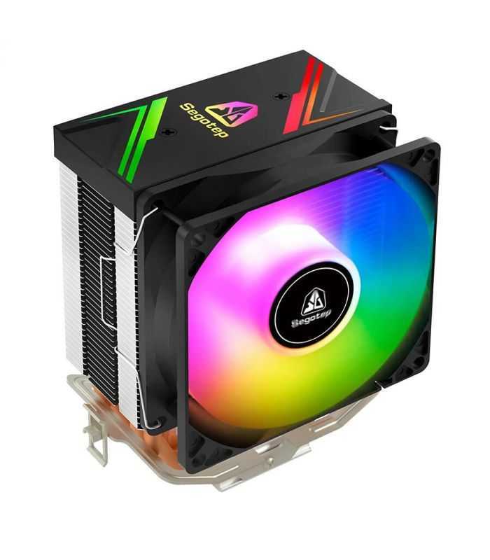 Cooler procesor Intel LGA 1700/1200/115x AMD AM4 iluminare aRGB Segotep LUMOS-GS4