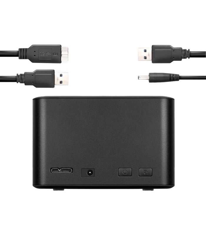 Docking station/clonare AXAGON ADSA-D25 CLONE MINI SuperSpeed USB3.2 5Gbps 2.5" DUAL HDD SSD 6G