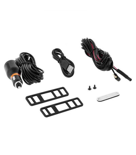 DVR auto cu camera fata 1080p /spate VGA in oglinda L100 Peiying Basic PY-DVR030