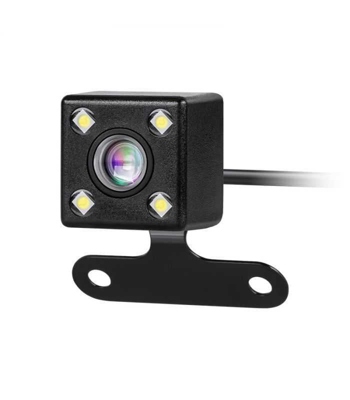 DVR auto cu camera fata 1080p /spate VGA in oglinda L100 Peiying Basic PY-DVR030