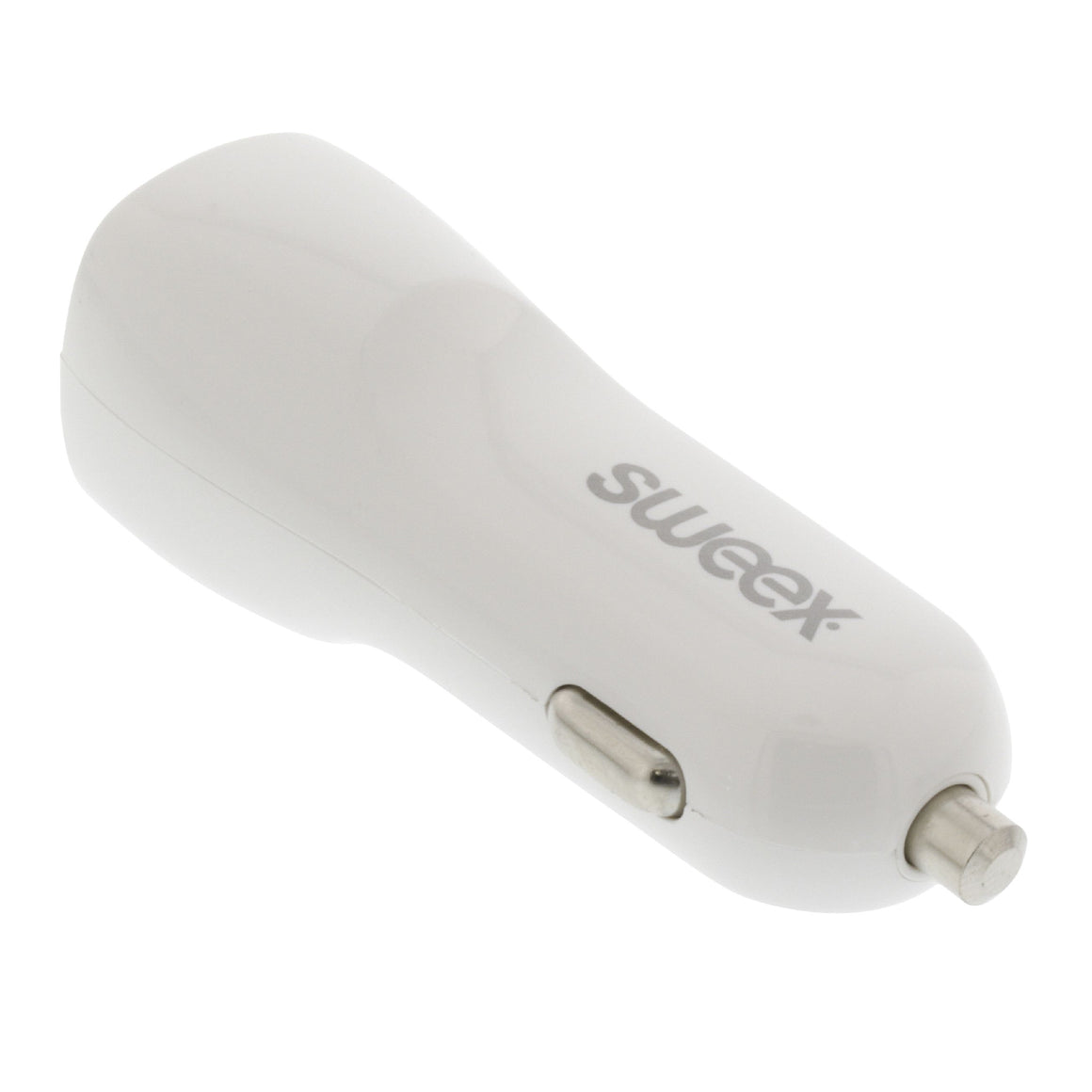 Incarcator auto USB Type C 3A alb Sweex