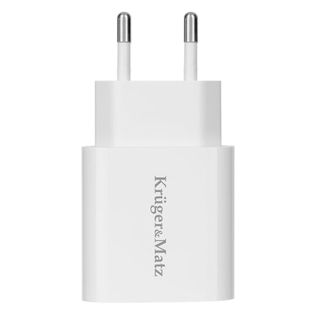 Incarcator rapid de retea USB tip A si USB type C 30W PD 3.0 + QC 3.0 Kruger&Matz KM0855