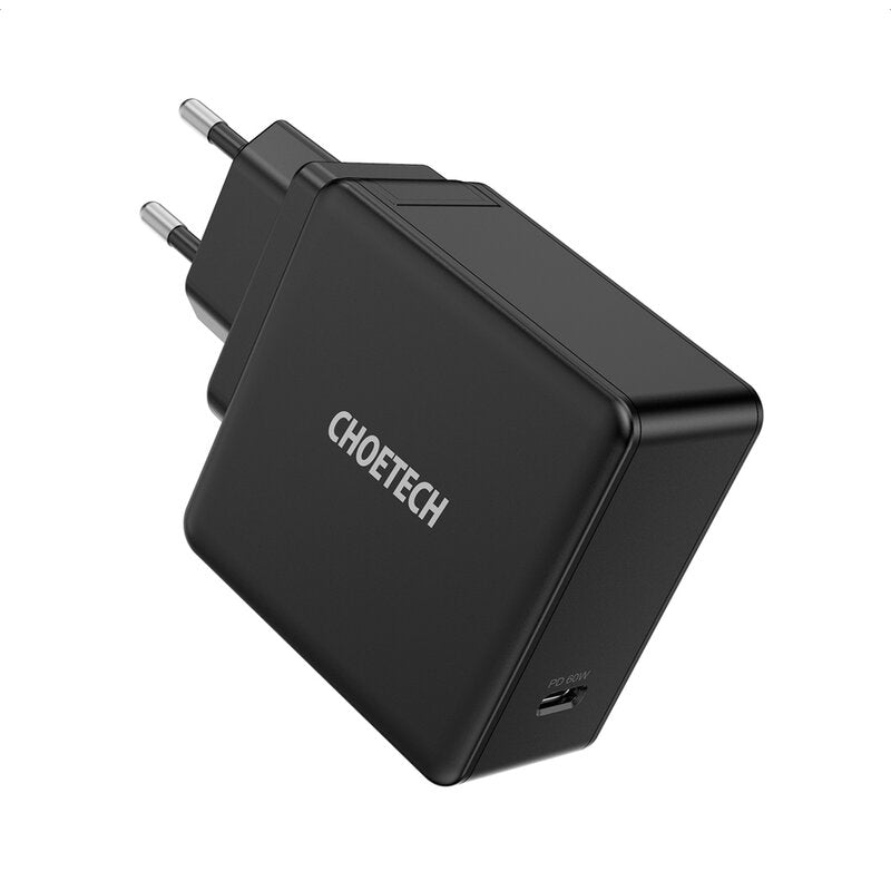 Incarcator retea 1x USB type C PD 60W negru Choetech Q4004