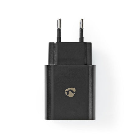 Incarcator retea 3A 1-iesire USB type C PD 18W negru Nedis