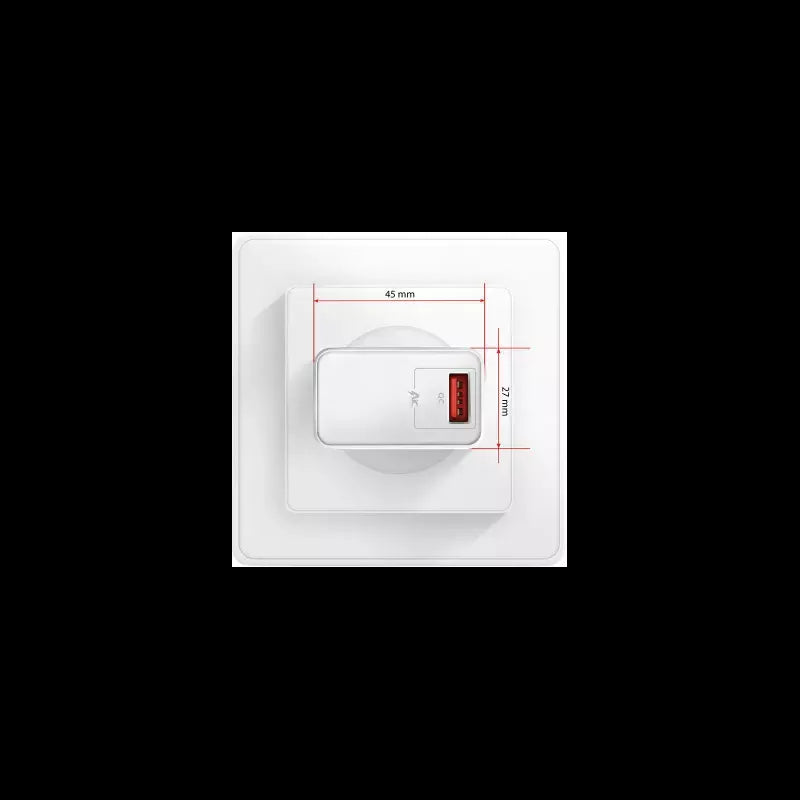 Incarcator retea AXAGON ACU-QC19W 2x USB type A QC3.0 19W alb