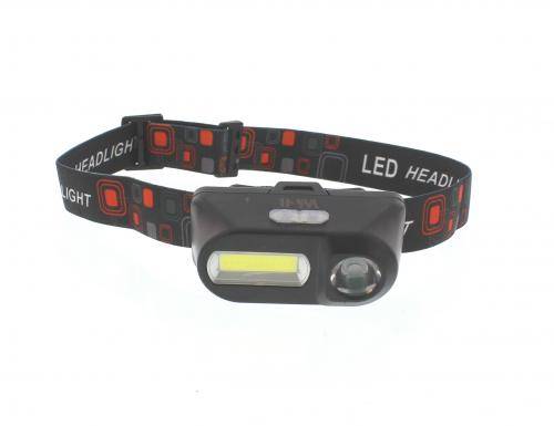 Lanterna frontala cu LED Well 180lm 100m cu acumulator