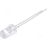 LED 5mm rosu 1120-1560mcd 30 grade 10-15mA 12V OPTOSUPPLY OSR5RU5A31A-12V