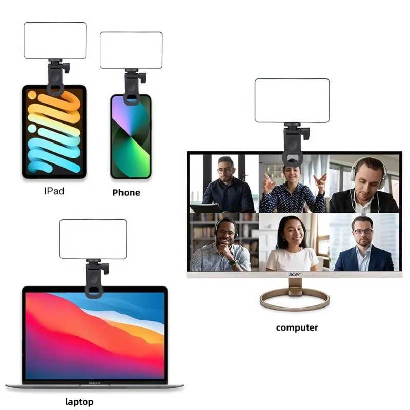 Lumina 140 LED pentru fotografii /selfie /videoclipuri 140 baterie USB 3100mAh 2500-9000K W140 RGB