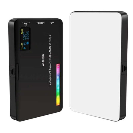 Lumina 140 LED pentru fotografii /selfie /videoclipuri 140 baterie USB 3100mAh 2500-9000K W140 RGB