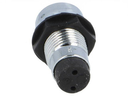 Montura pentru LED 5mm 8mm Montare pe panou Subtip concav SCI R9-107 CHROME