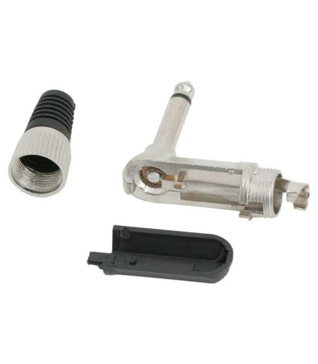 Mufa tata 6.3 mm mono Jack 90 executie ranforsat