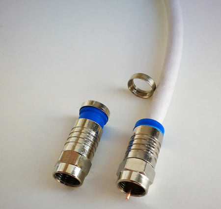 Mufa tata tip F compresie pentru cabluri max. 7 mm