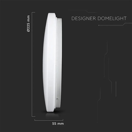Plafoniera LED 12W 1200lm 23cm 3 in 1 V-Tac SKU-217603