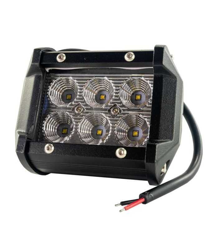 Proiector LED Auto Off Road 18W 6SMD 1200lm 97x78x64mm 12-32V CLL009 Carguard
