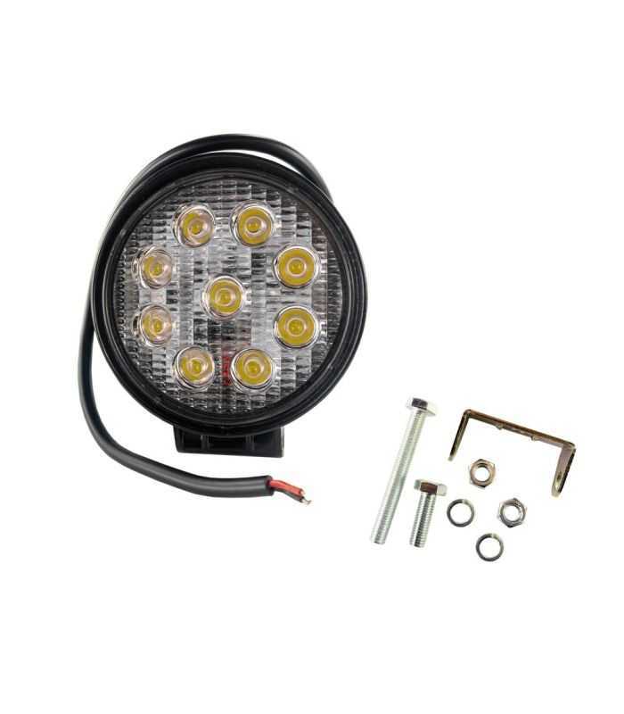Proiector LED Auto Off Road 27W 9SMD 2000lm 127.5x115x55mm 12-32V CLL010 Carguard