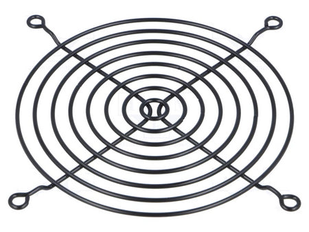 Protectie ventilator metal 120x120mm pentru surub negru TQSolution FG-12-BK