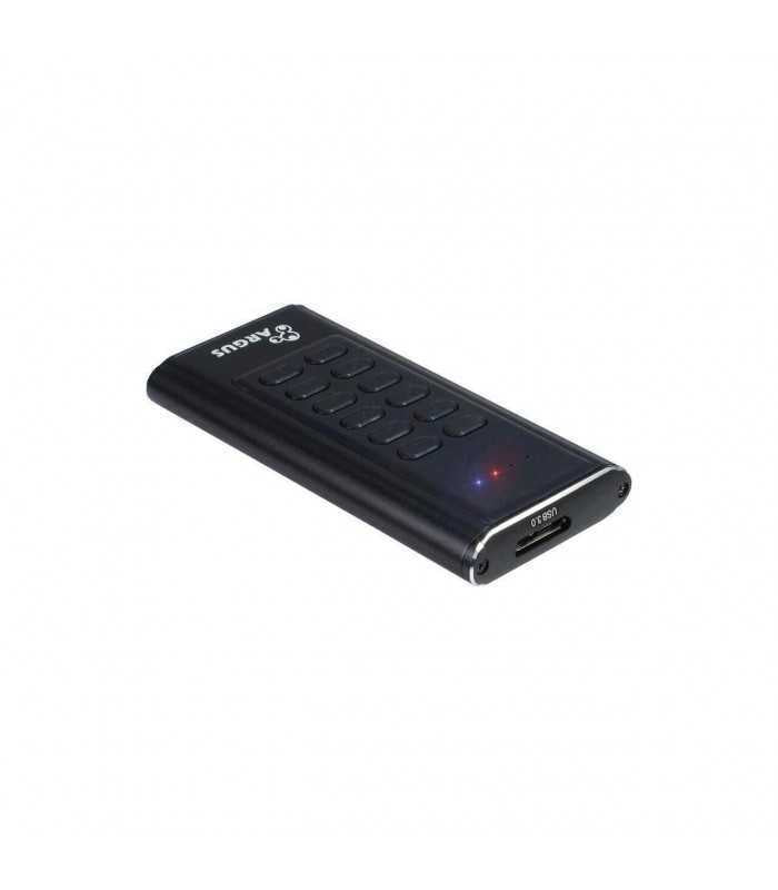 Rack HDD Inter-Tech Argus Data Protector GD-MSLK01 cu criptare USB 3.0 2.5inch negru