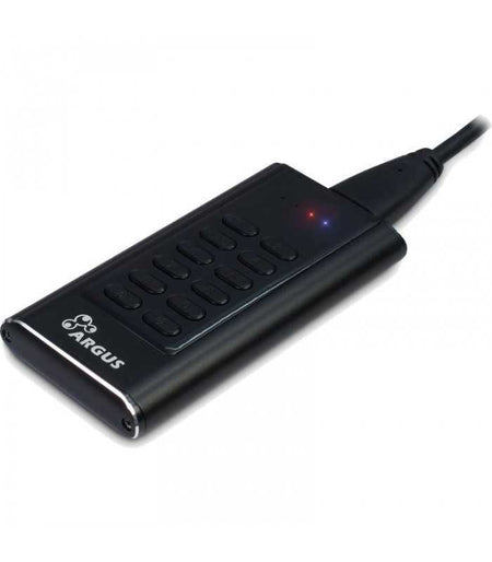 Rack HDD Inter-Tech Argus Data Protector GD-MSLK01 cu criptare USB 3.0 2.5inch negru
