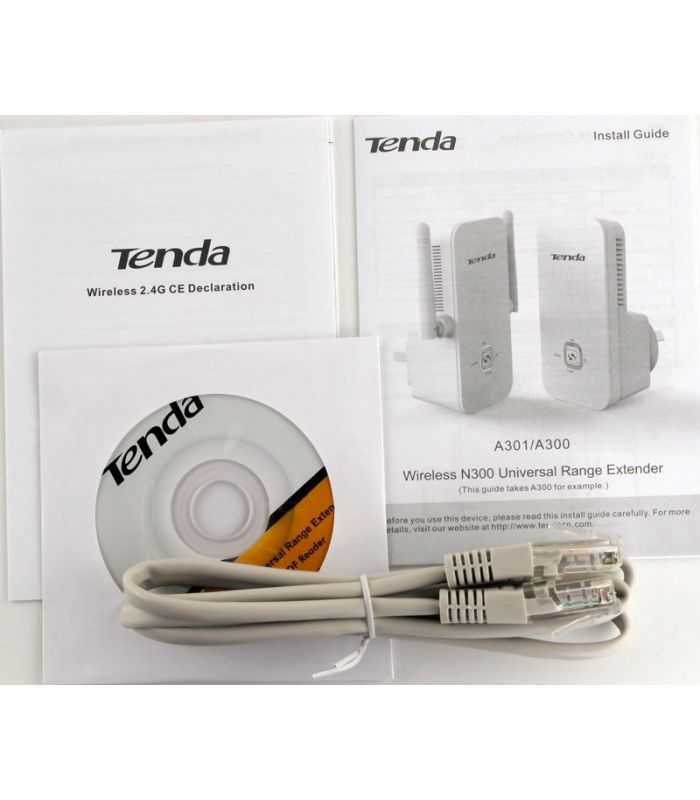 Range Extender Wi-Fi 300Mbps Tenda A301