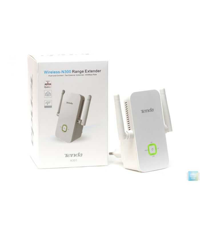 Range Extender Wi-Fi 300Mbps Tenda A301