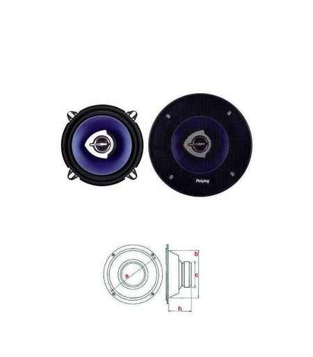 Set 2 difuzoare auto 5.25" 13.5cm 100W PYAQ502C Peiying