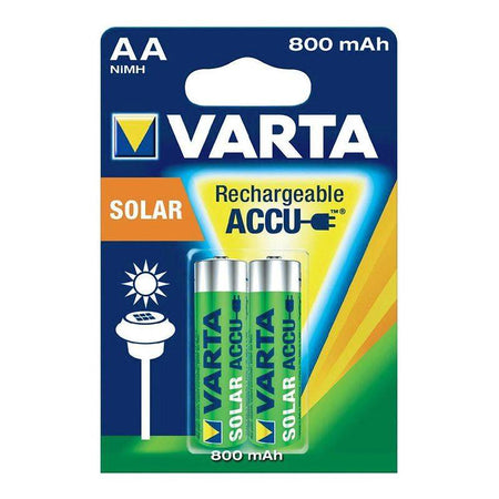 Set acumulatori AA Ni-MH 1.2V 800mAh SOLAR VARTA set 2buc