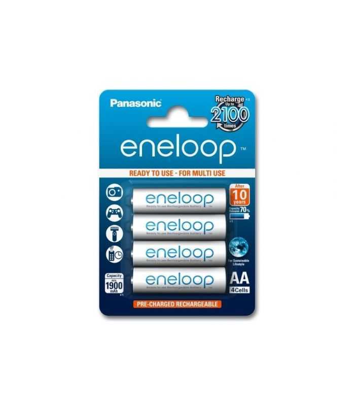 Set acumulatori PANASONIC Eneloop Ni-MH AA(R6) 1900mA 4buc