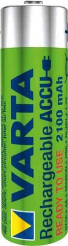 Set acumulatori R6 AA 2100mAh Ready2Use 2buc/blister Varta