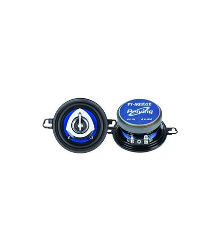 Set difuzoare auto 3.5" 8.8cm 60W 4 ohm Peiying 2buc