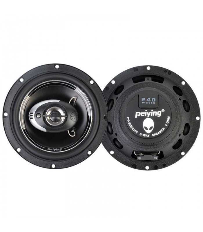 Set difuzoare auto 6.5 inch ALIEN Peiying 16.25cm 120W 2buc