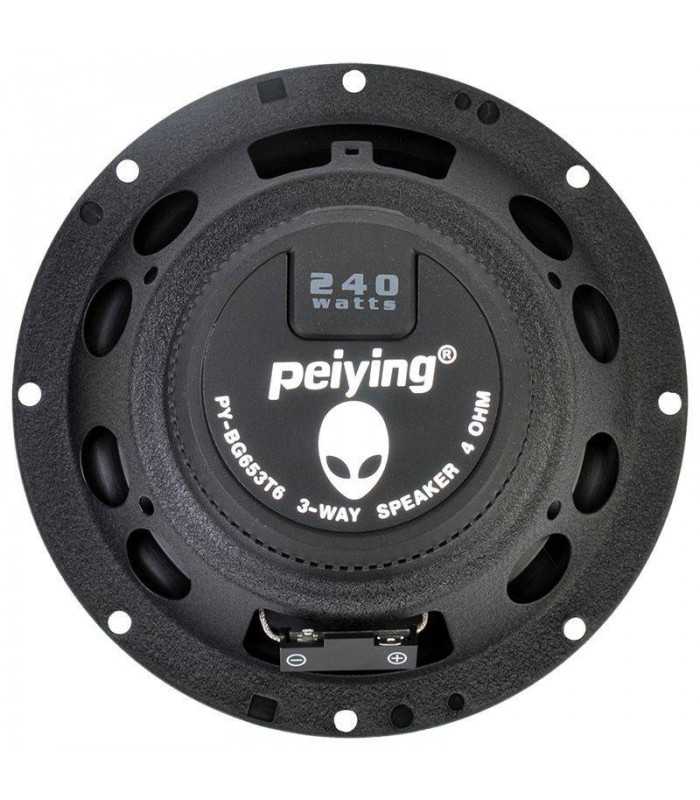 Set difuzoare auto 6.5 inch ALIEN Peiying 16.25cm 120W 2buc