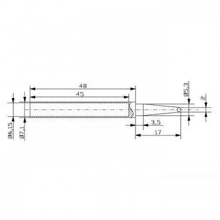 Set varfuri letcon de lipit 28011 2buc 28944 Fahrenheit