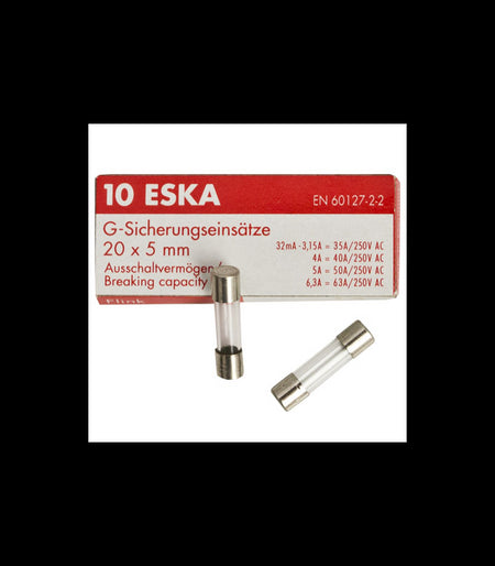 Siguranta fuzibila 500mA 5x20mm rapida ESKA